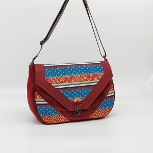 Sac bandoulière Mirabelle – Grand modèle artisanal